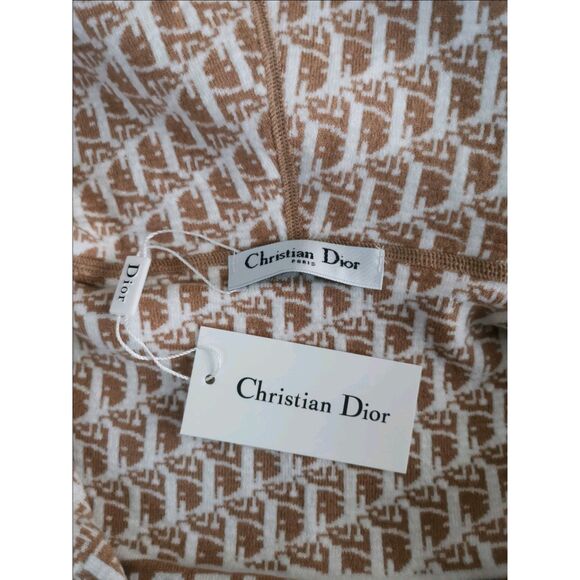 Christian Dior Jacket Knitted Double-Faced Hooded Full-Zip - Picture 6 of 7